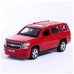 Машина металл Chevrolet Tahoe и Lexus LX 570, 12 см, открываются двери и багажник, инерция, микс Технопарк