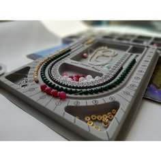 Планшет для сборки браслетов/органайзер для бусин /бусины для рукоделия Azau