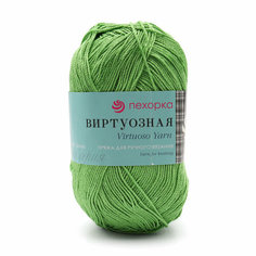 Пряжа для вязания Пехорка Виртуозная, 100г, 333м (100% мерсеризованный хлопок) (65-Экзотика), 5 мотков