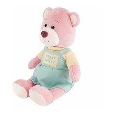 Мягкая Игрушка Мишка Молли в Платье-Комбезе 21 см Нет бренда