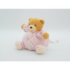 Мягкая игрушка Kaloo, Мишка с узором, цвет розовый, 9 см ( 9612534 )