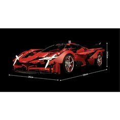 Конструктор 3669 деталей Спортивные автомобили ferrari Lion King