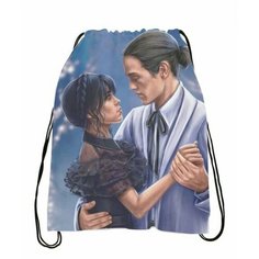 Мешок для обуви Уэнсдей, Wednesday №6 Anima Shop