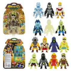 1TOY Тянущаяся фигурка, Monster flex серия 4, 15 см, 14 видов, микс