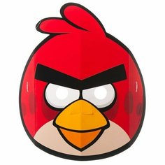 Маска Angry Birds бум 8шт/A Amscan