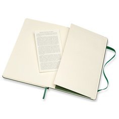 Блокнот Moleskine Classic Large, 240 стр, зеленый, пунктир