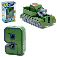 Робот-трансформер WOOW TOYS "Робоцифры - 9"