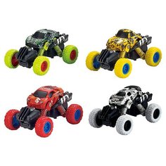 Игрушечные машинки и техника ТМ Wincars Wincars YK-2208 Машинка с большими колёсами инерционная металлическая 10 см, (в ассортименте)