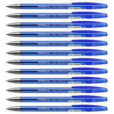 Ручка гелевая Erich Krause R-301 Original Gel Stick 0.5, цвет чернил - синий (набор 12 ШТ.)