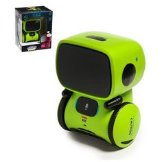 Робот интерактивный «Милый робот», световые и звуковые эффекты, русская озвучка, цвет зелёный Нет бренда
