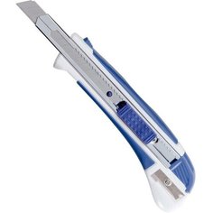 Нож канцелярский с антискользящими вставками и точилкой для карандаша "Attache Selection", 9 мм