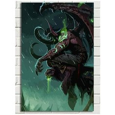 Картина по номерам игра Warcraft WOW World of Warcraft - 6746 В 60x40