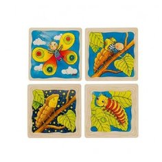 Пазл многослойный Goki Бабочки 44 детали 57523