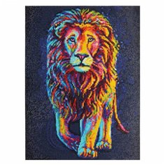 Алмазная мозаика Лев, 30*40см, Cristyle Cr 340033