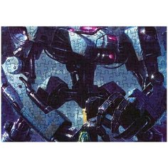 Пазл Картонный 38x26 см, размер А3, 300 деталей, модель Робот - 413 Puzzle
