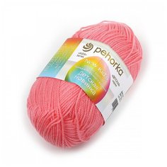 Пряжа для вязания ПЕХ "Детская Новинка" (100% акрил) 10х50г/200м цв.324 св. азалия Пехорка