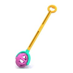 Игрушка для малышей Каталка с ручкой Шарик. арт. 762/2H Нордпласт