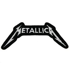 Нашивка, патч, шеврон "Metallica" 100x40mm PTC186 22 ПИНГВИНА