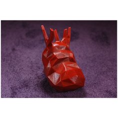 3D-конструктор оригами фигура Сердце подарочный набор на новый год 2022 для сборки полигональной фигуры Бумажная логика