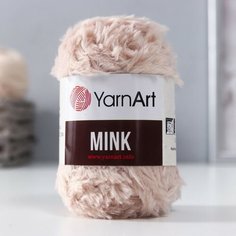 YarnArt Пряжа "Mink" 100% полиамид 75м/50гр (331 бежевый)