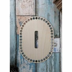 Dastl Крышка для корзины, прямоугольник с закруглённым углом, 20*15 см