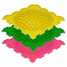 Коврик-пазл ортопедический Ортодон Набор Островок жесткий