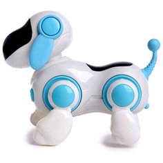 Собачка-робот "Умный Тобби", ходит, поёт, работает от батареек, цвет голубой Woow Toys