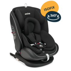 Автокресло JUNION Odri группа 0+/1/2/3 (0-36 кг), 360°, Isofix, чёрный