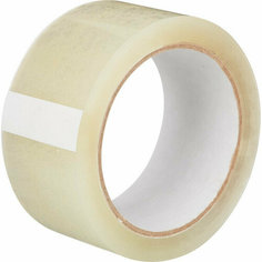 Клейкая лента упаковочная 48мм х 66м, прозрачная, 50мкм, 72шт/уп Noname
