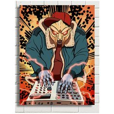 Картина по номерам музыка MF Doom - 8669 В 30x40