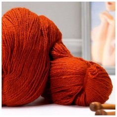 Пряжа "Карачаевская" 100% акрил 820-850м/250-280гр (38 Кр. Терракот)./В упаковке шт: 1