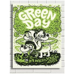 Картина по номерам Музыка Green Day Билли Джо Армстронг - 7697 В 30x40