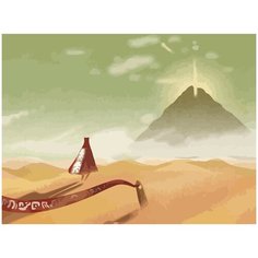 Картина по номерам на холсте Journey пейзаж - 3