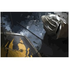 Картина по номерам на холсте Demons Souls - 2