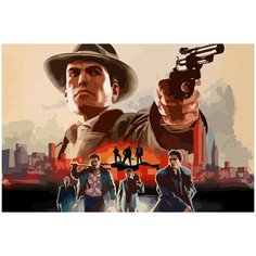 Картина по номерам на холсте Mafia Definitive Edition - 5