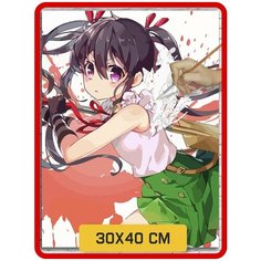 Картина по номерам на холсте Аниме Школьная жизнь - 6007 В 30x40