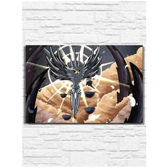 Картина по номерам на холсте Игра Hollow knight (PS 5, PS 4, PS 3, Xbox 360, Xbox ONE, PC, ios) - 9442 Г 60x40