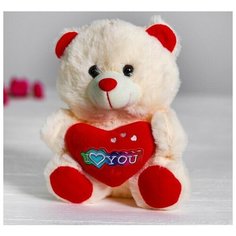 Мягкая игрушка "Мишка с сердцем" (1 шт.) Pro Market