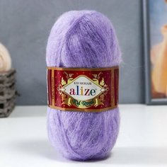 Пряжа "Kid Royal 50" 62% мохер, 38% полиамид 500м/50гр (158) Alize