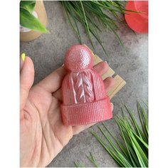 Пластиковая форма для мыла HobbyPage шапка вязаная с косичкой