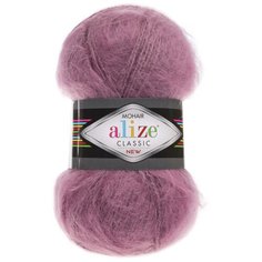 Пряжа Alize Mohair Classic цвет 169 фуксия 5 мотков*100г*200м