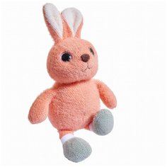 Мягкая игрушка Abtoys Knitted, Кролик вязаный, 20 см, розовый