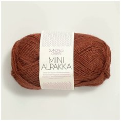 Пряжа MINI ALPAKKA 3355 Rust Sandnes Garn