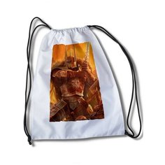 Мешок для сменной обуви с принтом Игры Warhammer Battle March - 35007 Brut Boxers