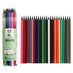 Сима-ленд Карандаши цветные 24 цвета, 7333129 разноцветный