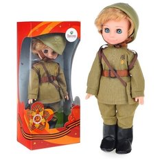 Кукла Весна Пехотинец с каской, 30 см (В3979)