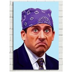 Картина по номерам Сериал Офис (Майкл Скотт, Стив Карелл) - 7208 В 60x40