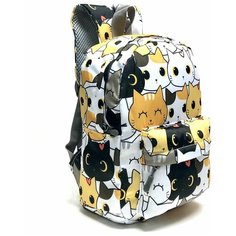 Детский тканевый рюкзак Кошка Нет бренда