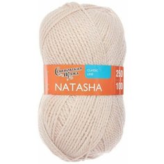 Семеновская пряжа Пряжа Natasha (НаташаПШ) 50% шерсть, 50% акрил 250м/100гр (233 речн. жемчуг)
