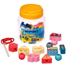 Развивающая игрушка Лесная мастерская Транспорт, 7980126, разноцветный